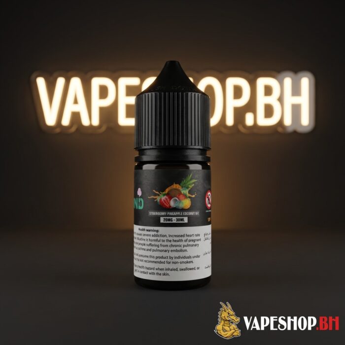 Trand e-liquids saltnic bottle in clear 30ml size, premium salt nic e-liquid for smooth bahrain vapes