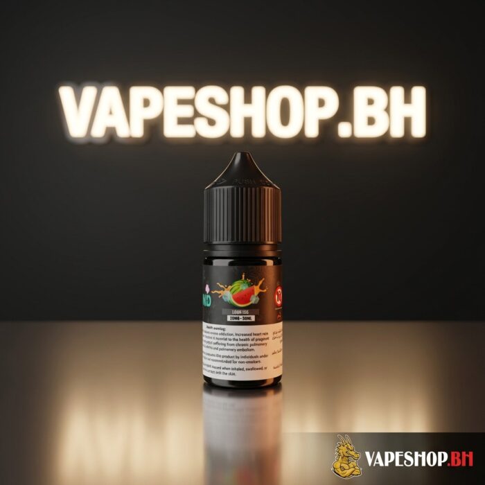 Clean image of trand e-liquids saltnic bottle ready for bahrain express delivery