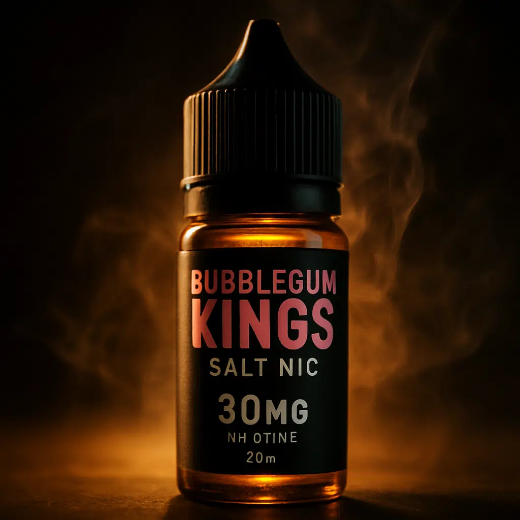 Bubblegum Kings E-Liquid Saltnic: A Complete Guide To Flavor, Strength &Amp; Best Devices 2 Bubblegum kings saltnic nicotine strength and bottle label detail