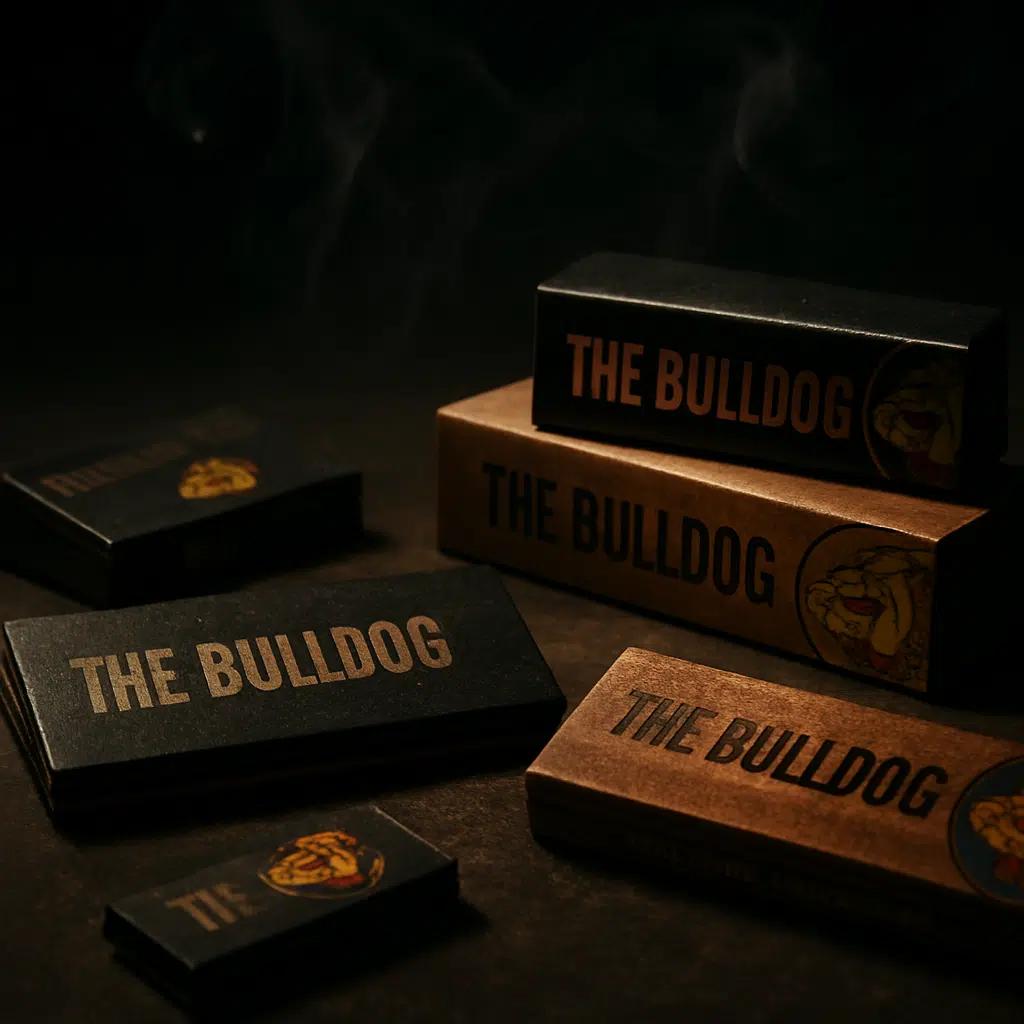 Bulldog Rolling Paper: The Amsterdam Icon For Slow-Burning, Even Combustion 3 Bulldog rolling paper inline image displaying booklet sizes for compact and full rolls