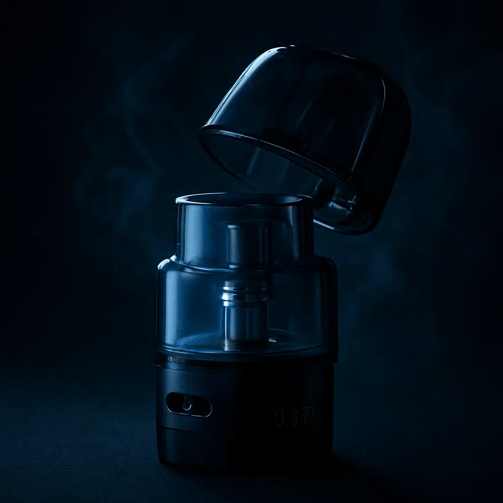 Geekvape wenax q 0. 6ω cartridge top-fill view for optimal performance in wenax q pod system