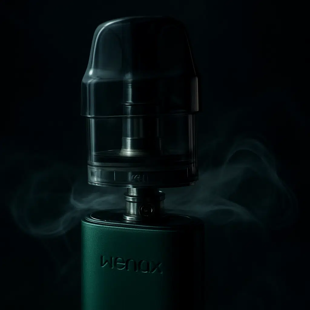 Geekvape Wenax Q Cartridges: Complete Guide To Pods, Coils &Amp; Performance 3 Geekvape wenax q 1. 2ω pod installed in device illustrating cartridge compatibility and maintenance