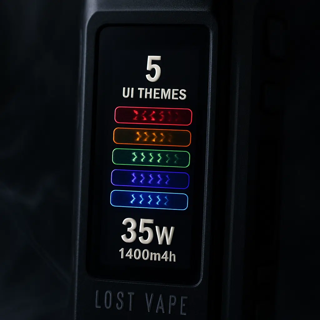 Lost Vape Review: Premium Vape Brand &Amp; Devices Guide 3 Lost vape thelema elite s pod mod with ui display and vapor
