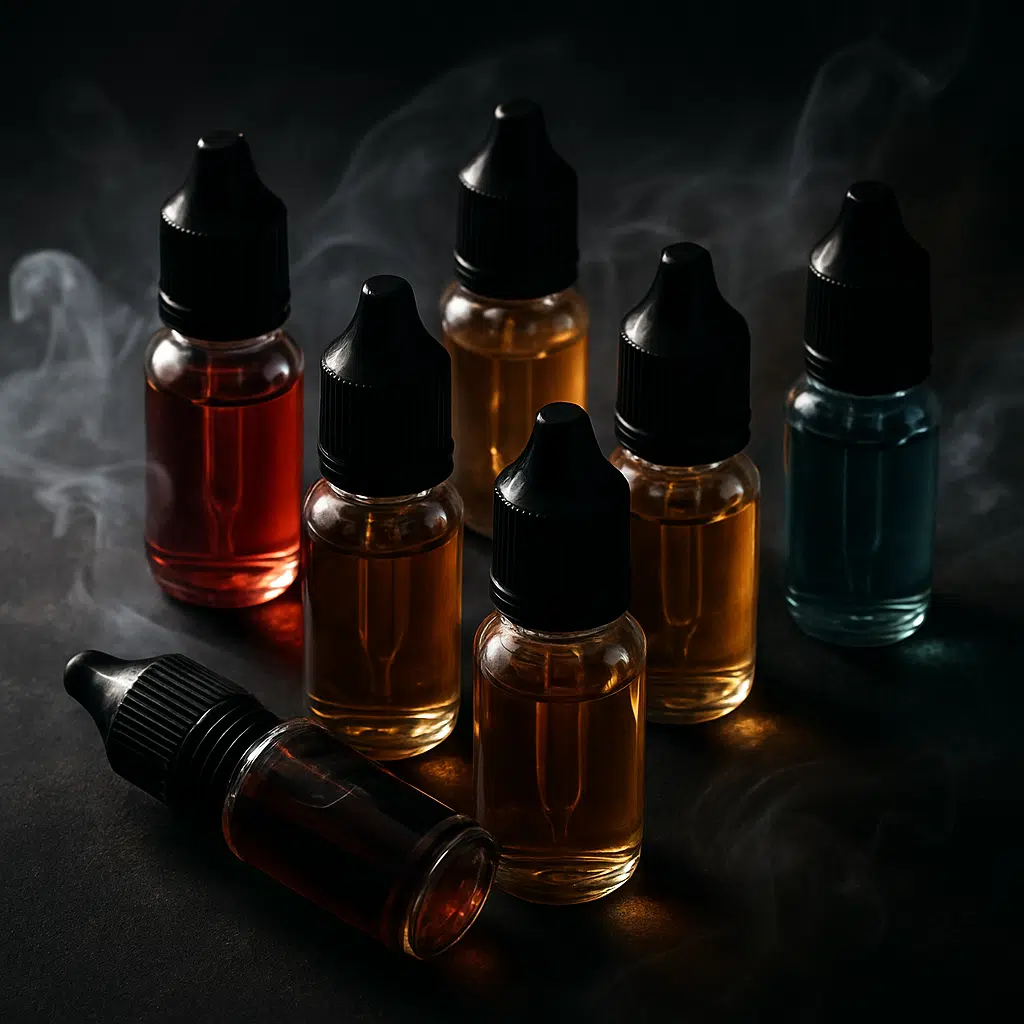 Max E-Liquids Freebase: The Ultimate Guide To Big Clouds And Bold Flavor 3 Max e-liquids freebase flavor selection with dramatic lighting and vapor effects