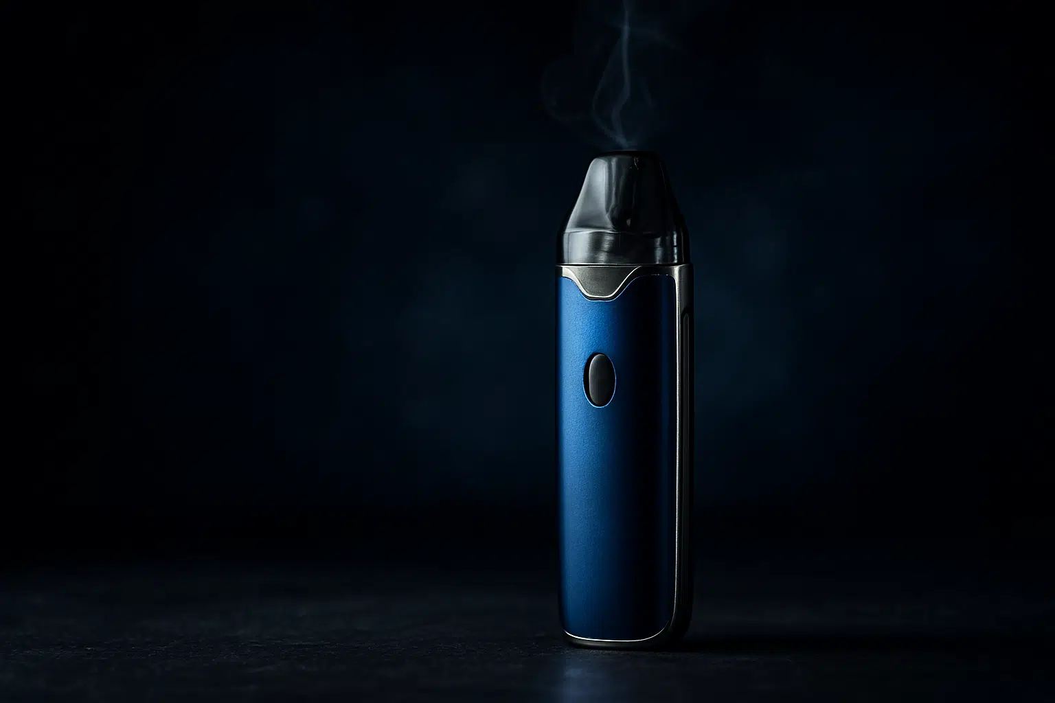 Single coil pod vape hero image showcasing dramatic vapor and sleek design for superior mtl flavor and battery life