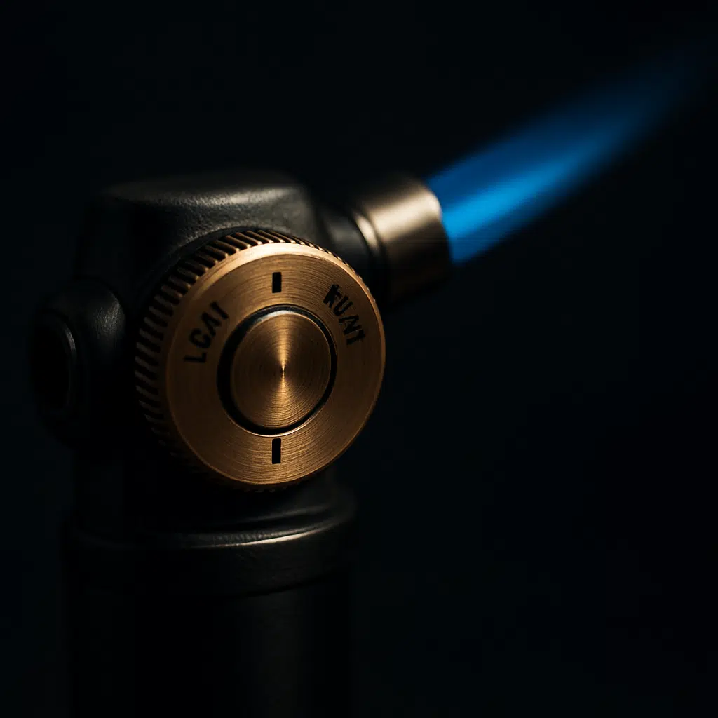 The Complete Guide To Choosing The Best Torch Lighter For Vaping In Bahrain 3 Inline close-up of torch lighter adjustable flame dial for precise vaping control in bahrain