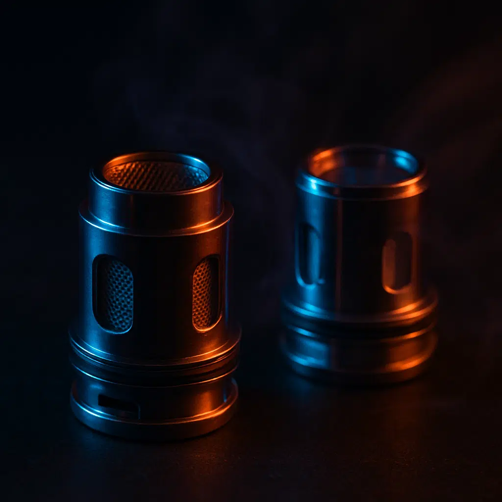 The Complete Guide To Replacement Pods And Coils: Choose The Perfect Fit For Your Vape 3 Geekvape b-series mesh coils with dramatic studio lighting and vapor effects