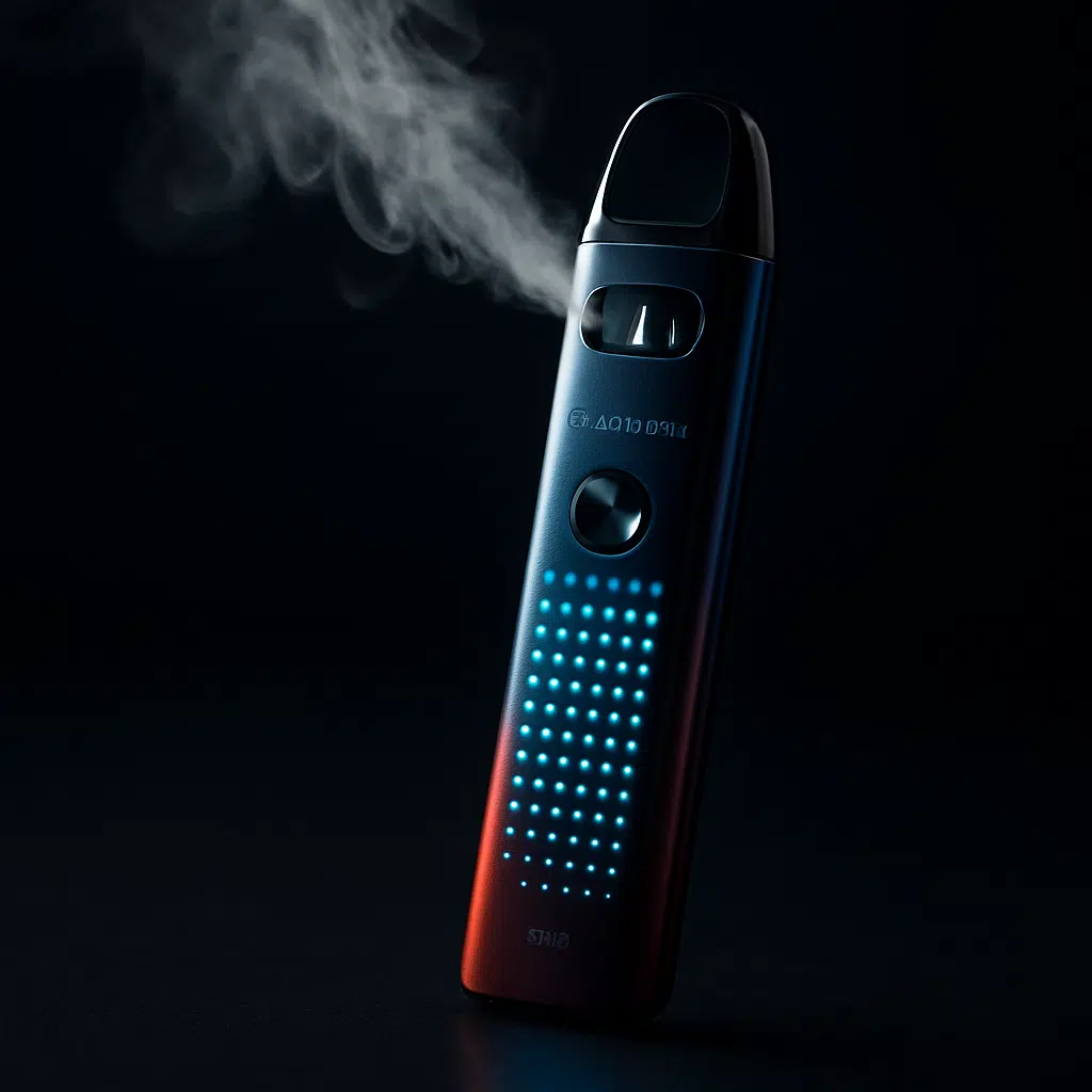 Uwell Caliburn A2S Pod Kit Review: The Ultimate Mtl Device For Salt Nic Lovers 3 Uwell caliburn a2s pod kit inline image featuring glowing led indicator and mtl vapor