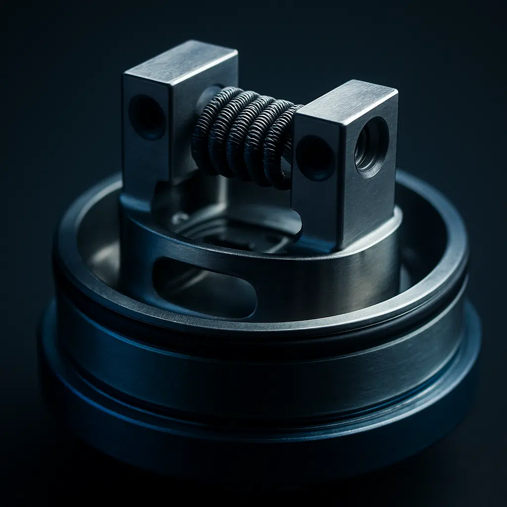 Vandyvape Bskr V1.5 Mtl Rta: Complete Guide To Tight Draws And Bold Flavor 2 Vandyvape bskr v1. 5 mtl rta build deck with dual-post single coil setup and precision airflow slots