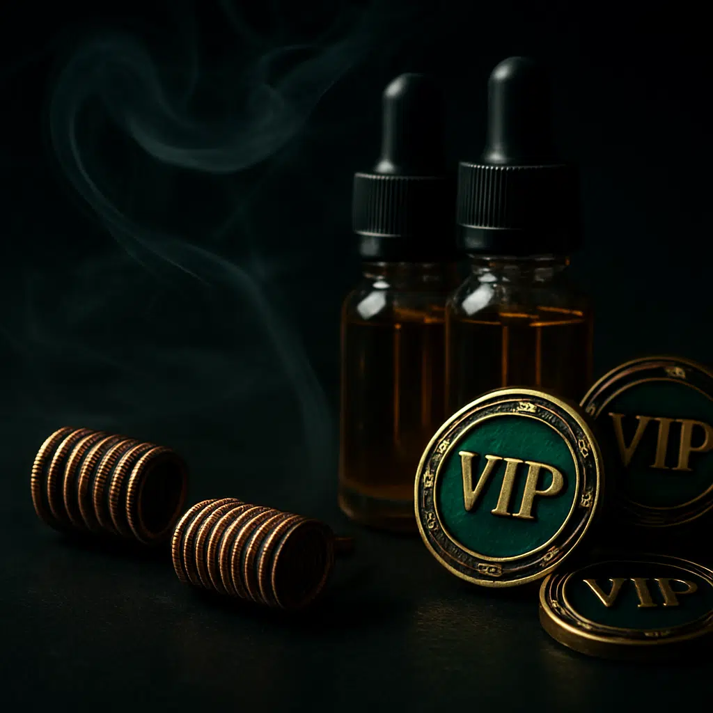 Vape Membership Programs In Bahrain: How To Maximize Vip Rewards &Amp; Discounts 3 Inline image of vip perks and discounts for coils and e-liquids in bahrain vape memberships