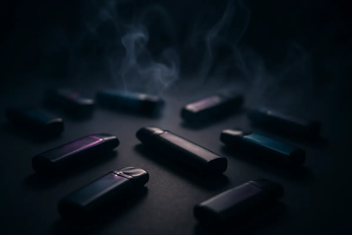 Assortment of authentic vape pods in Bahrain, ready for fast purchase