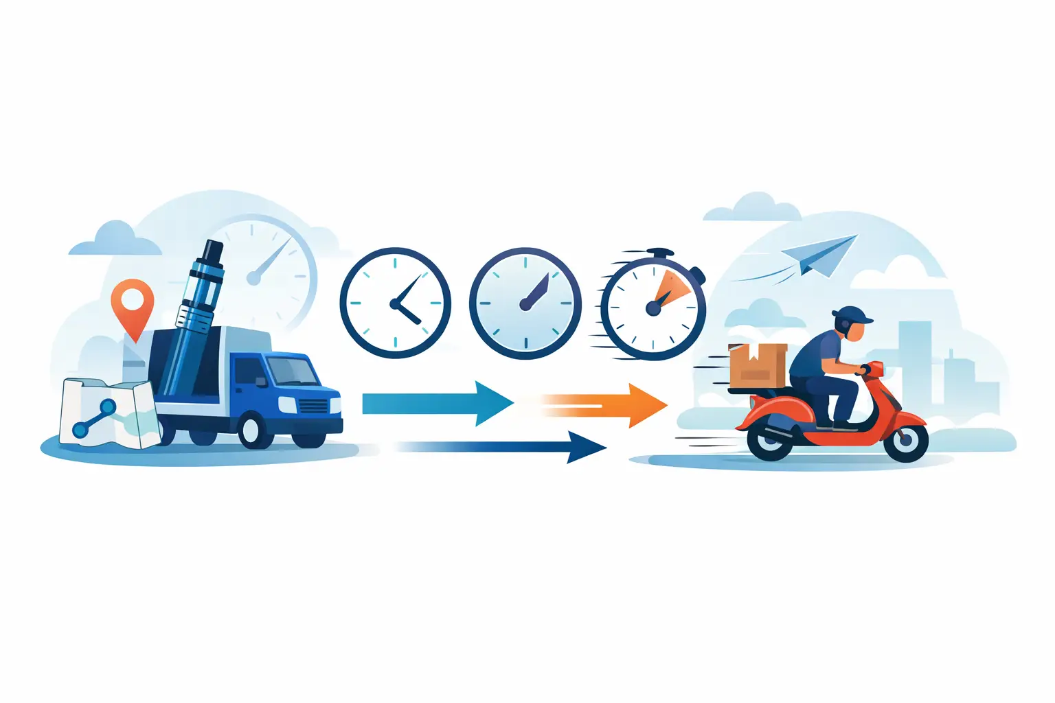 Compare vape delivery time options fast