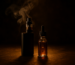 Hero image of vape ritual setup with device, e-liquid, and vapor wisps for Vape Time Guide.