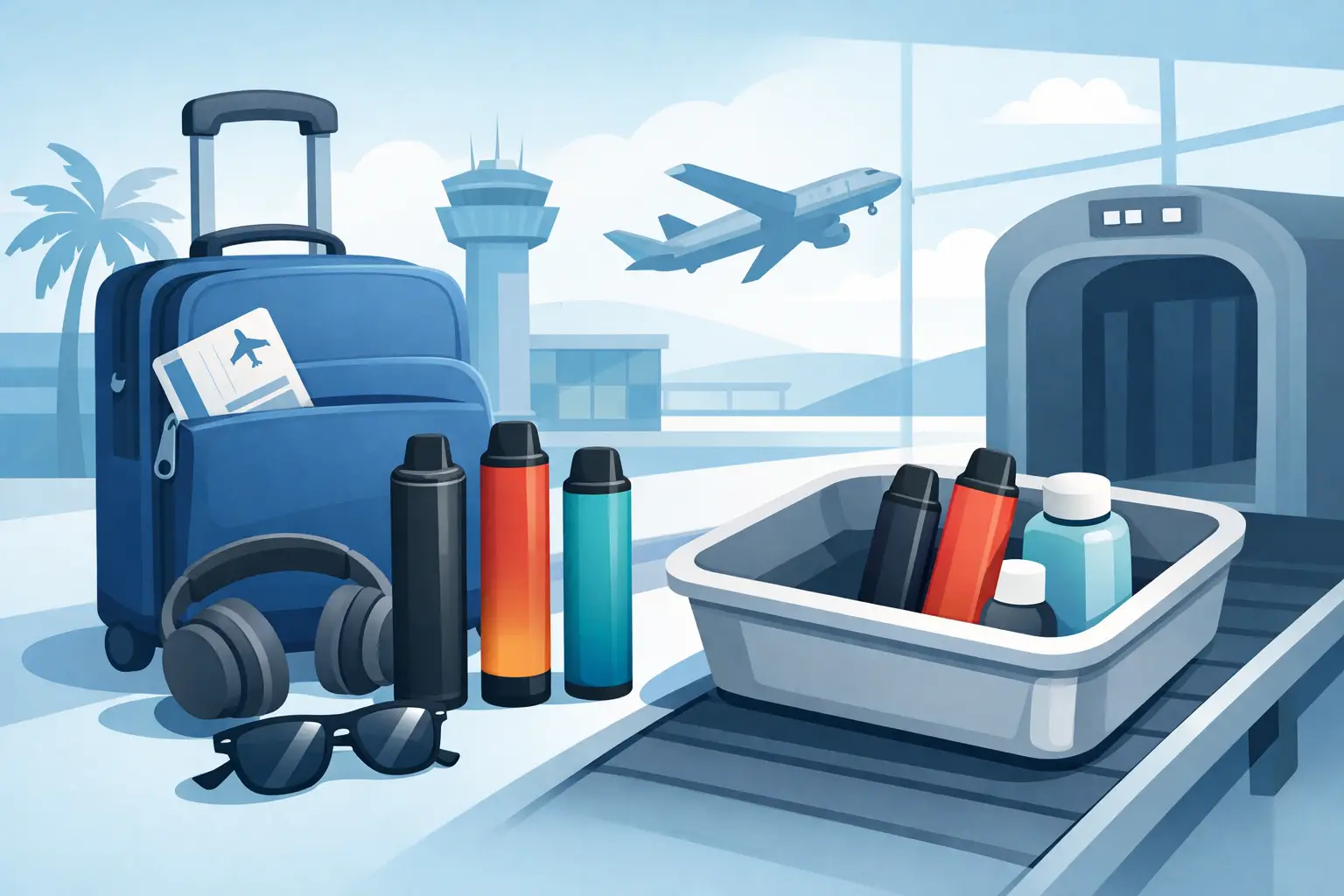 Can i travel with disposable vapes?