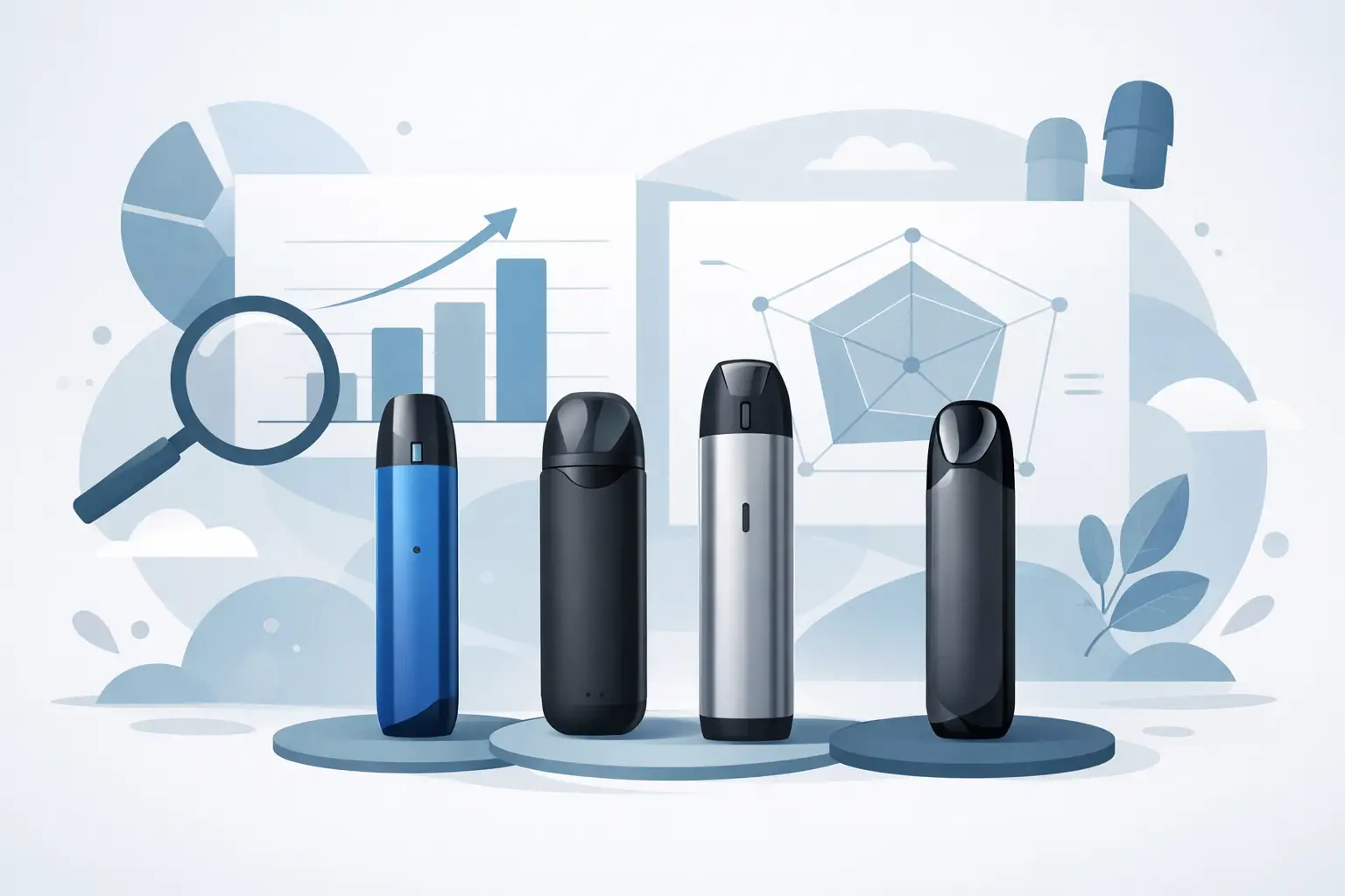 Comparison of pod system brands that matter
