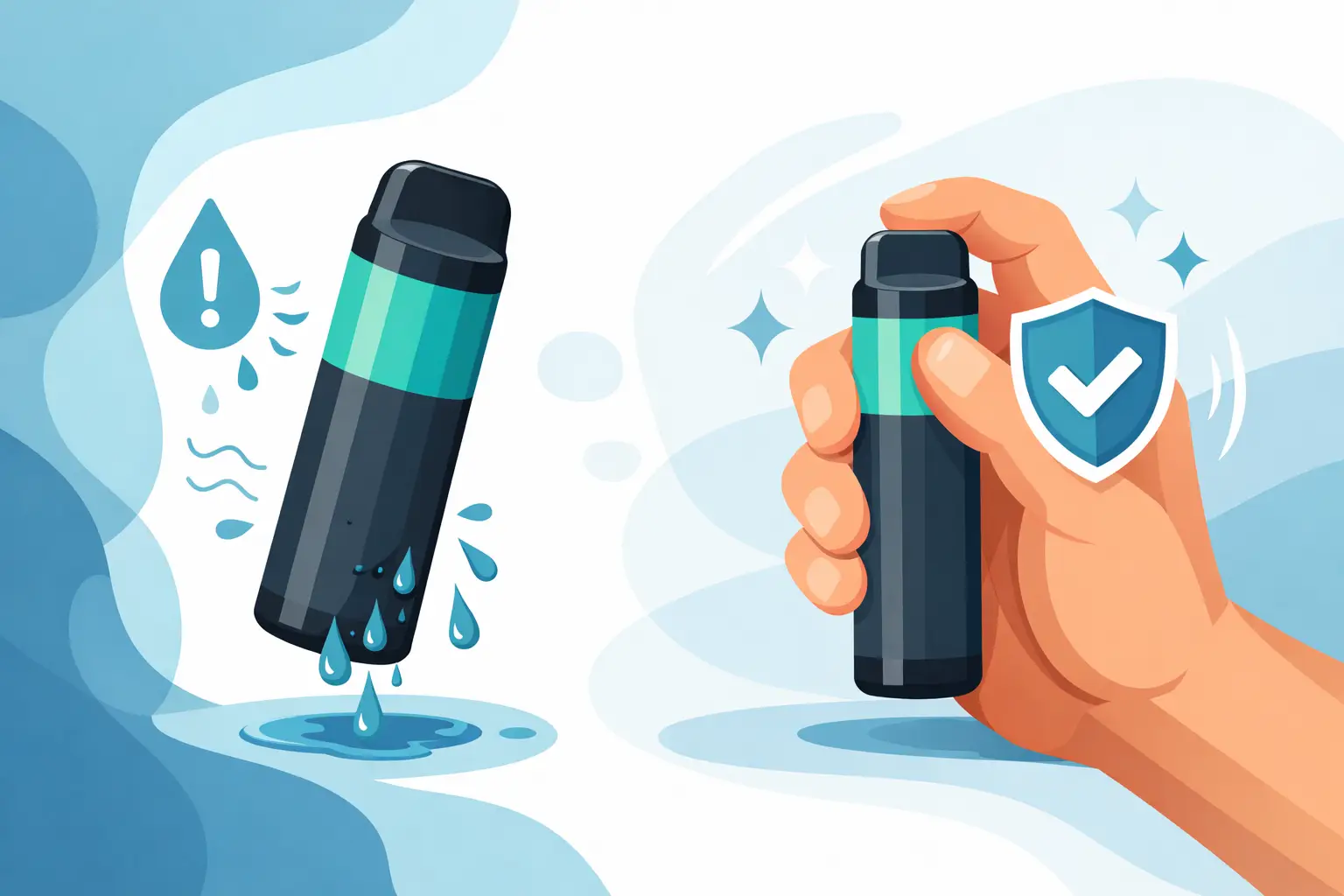 How to stop disposable vape leaking fast