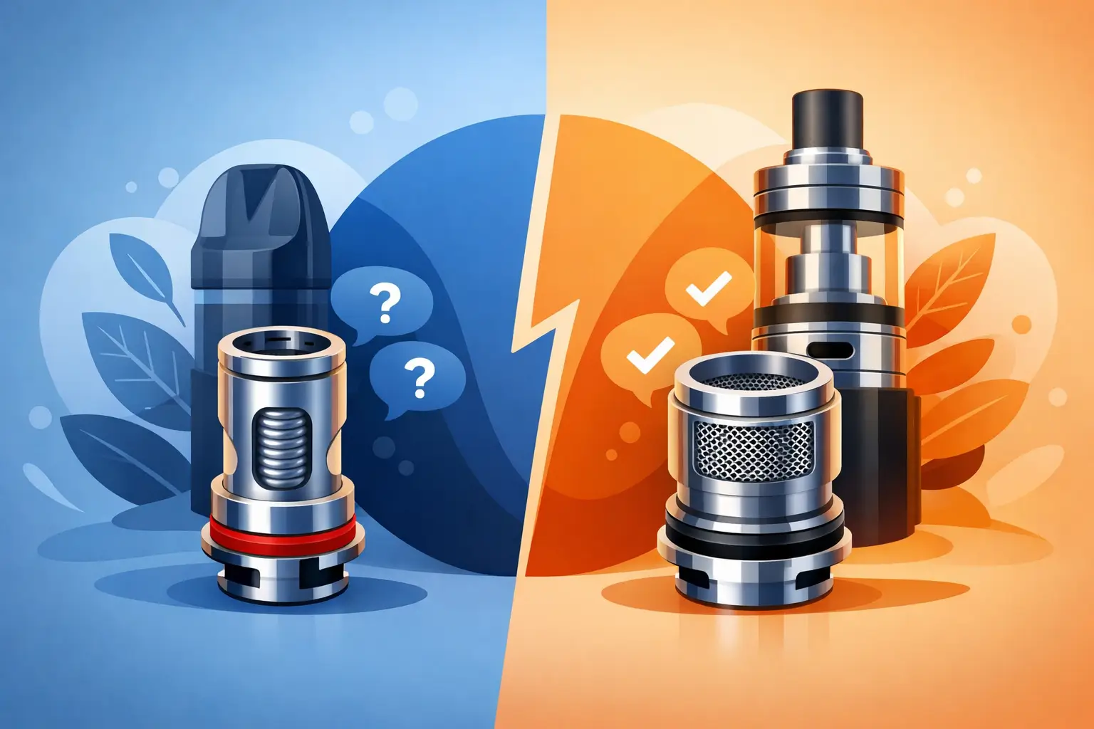 Pod coils vs mesh coils: which fits you?