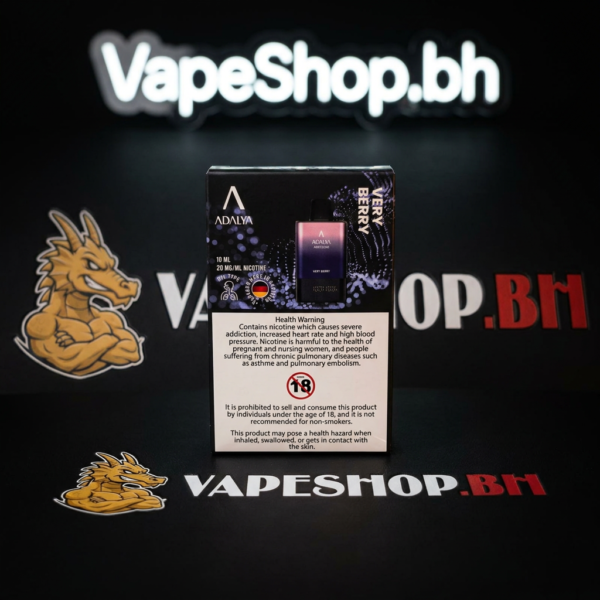 Adalya ADC 12000 disposable vape in sleek compact design, Bahrain vape device