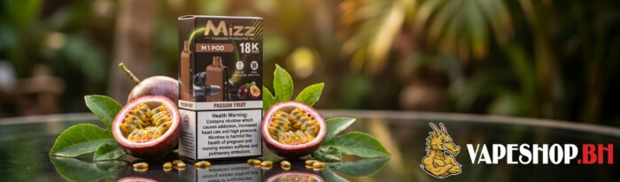 Mizz m1 disposable pod 18k disposable vape, handheld pod with simple profile