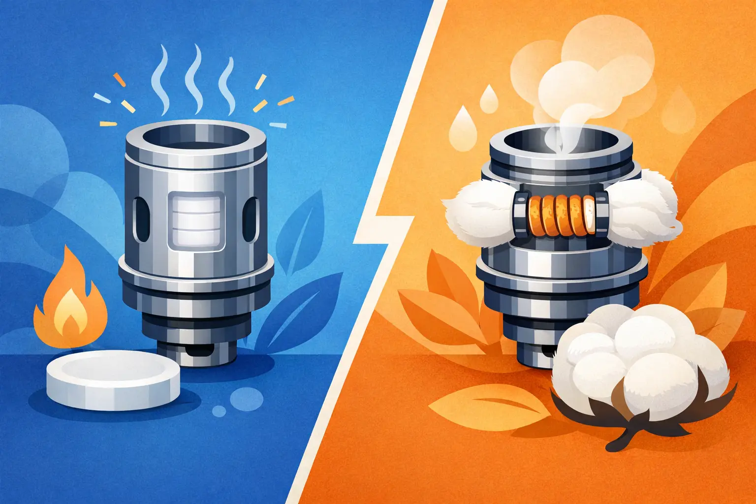 Ceramic coil vs cotton coil - which is better?