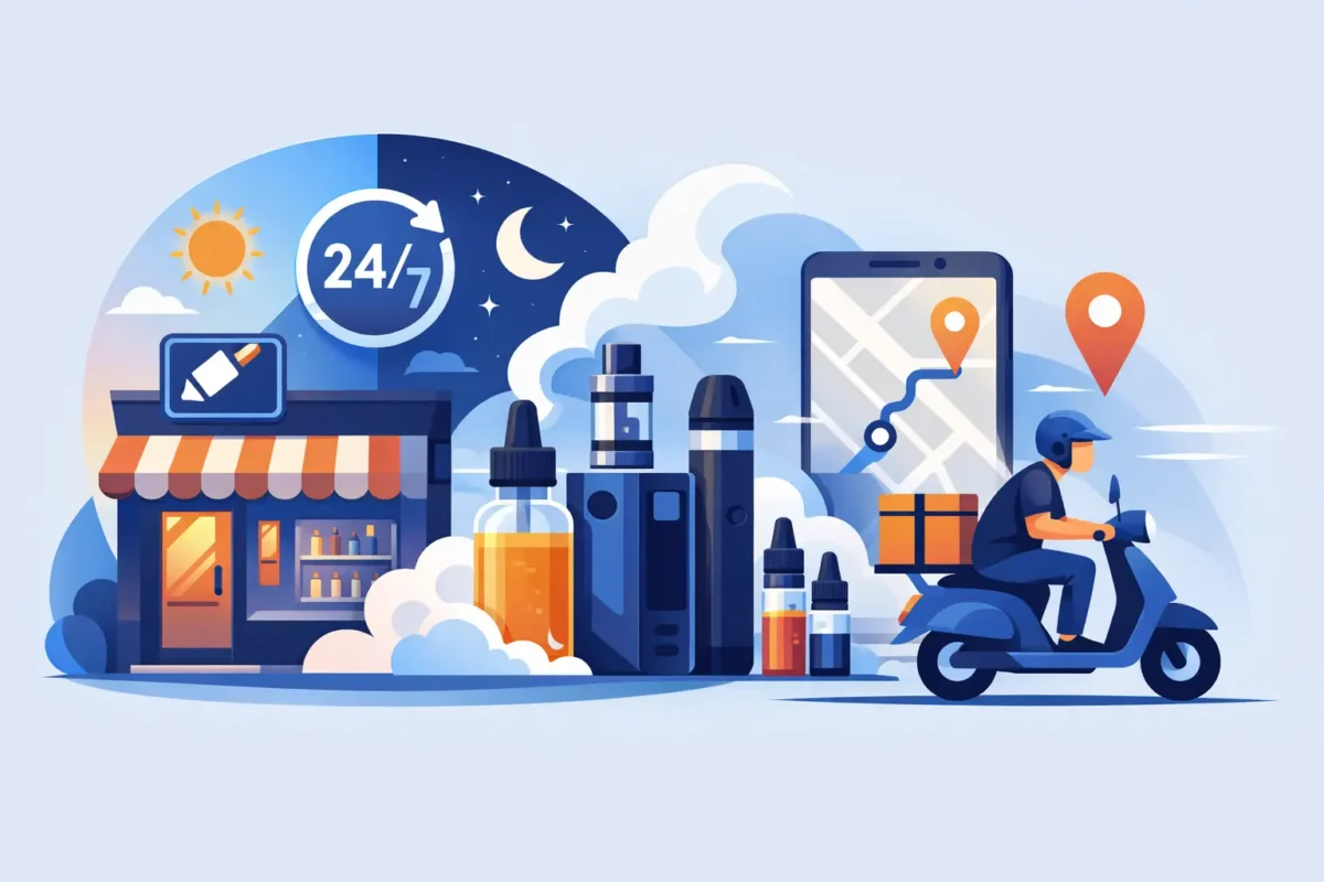 24 7 Vape Shop Open Now With Fast Delivery