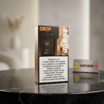 Drip Disposable 20k puffs device shown from front, slim black vape body