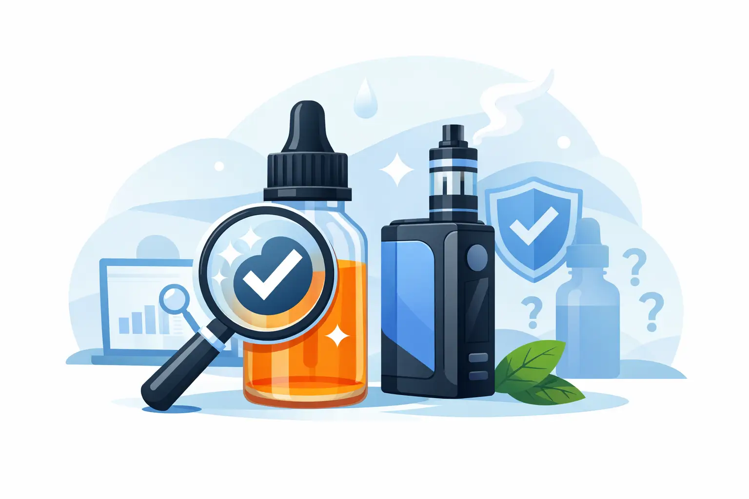 How to verify authentic e liquid before you vape