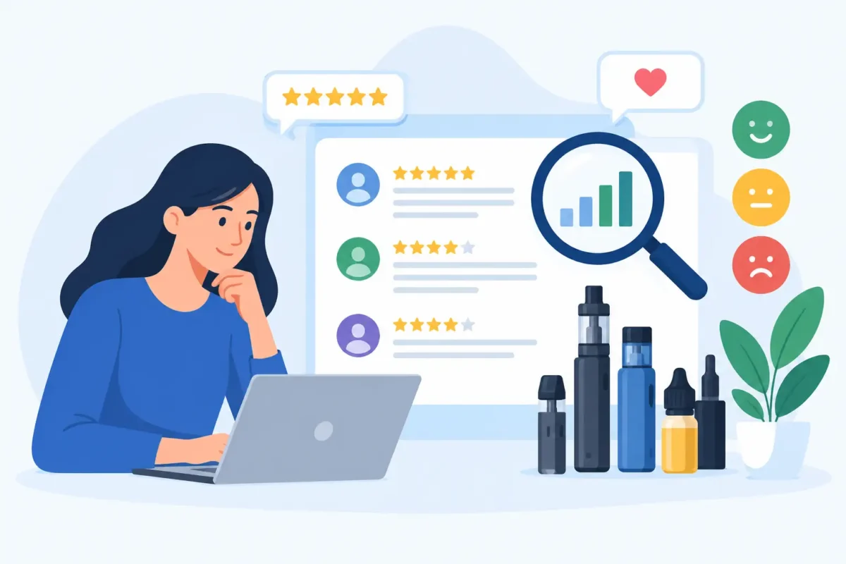 VapeShop.bh Customer Review Analysis Explained