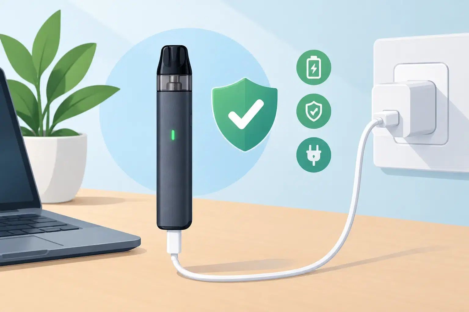 How to charge vape safely without risk