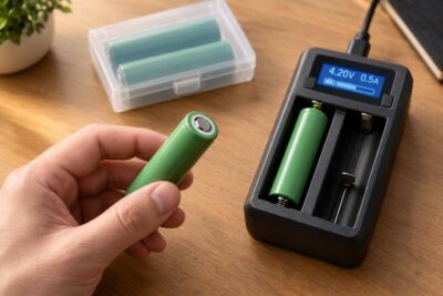 External Charger Safety for 18650 Batteries