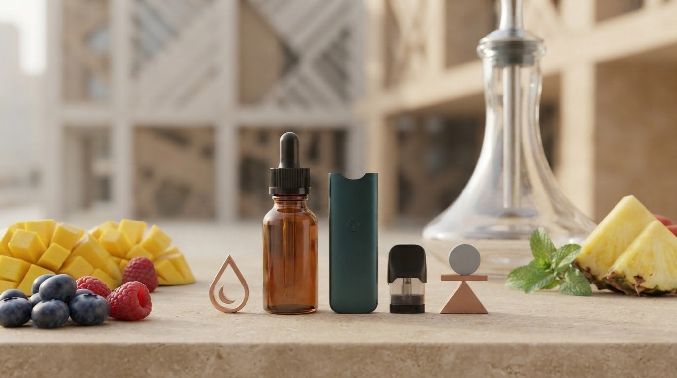 Mazaj vape juice in bahrain: flavours, strength and device fit