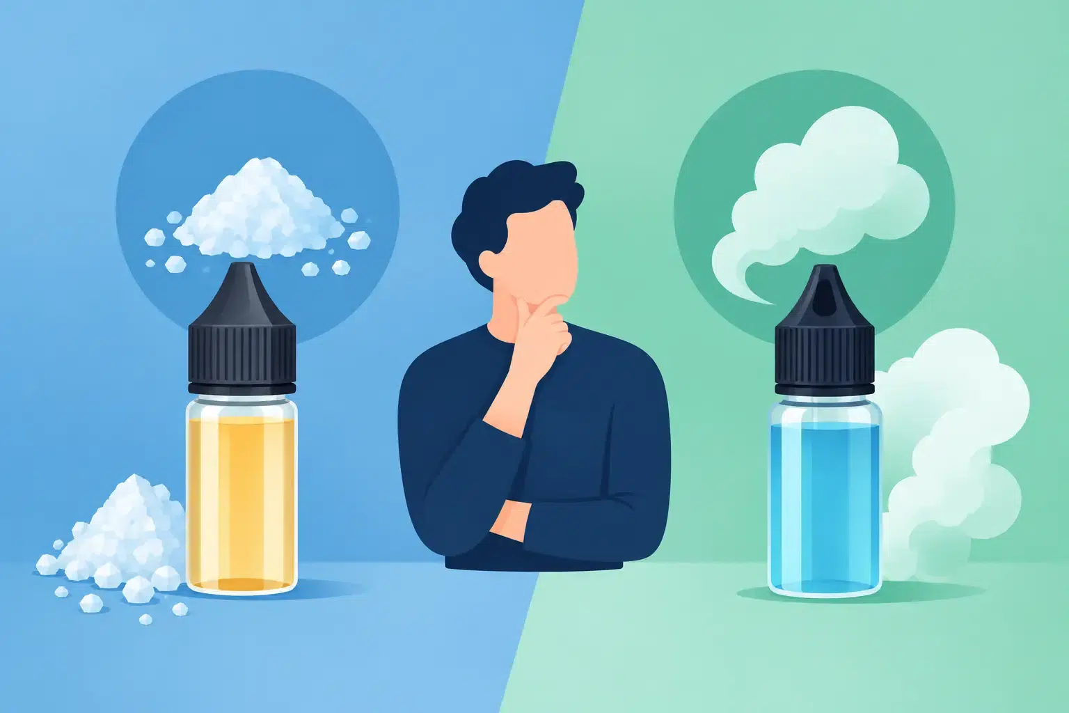 Salt nic versus freebase: which fits you?